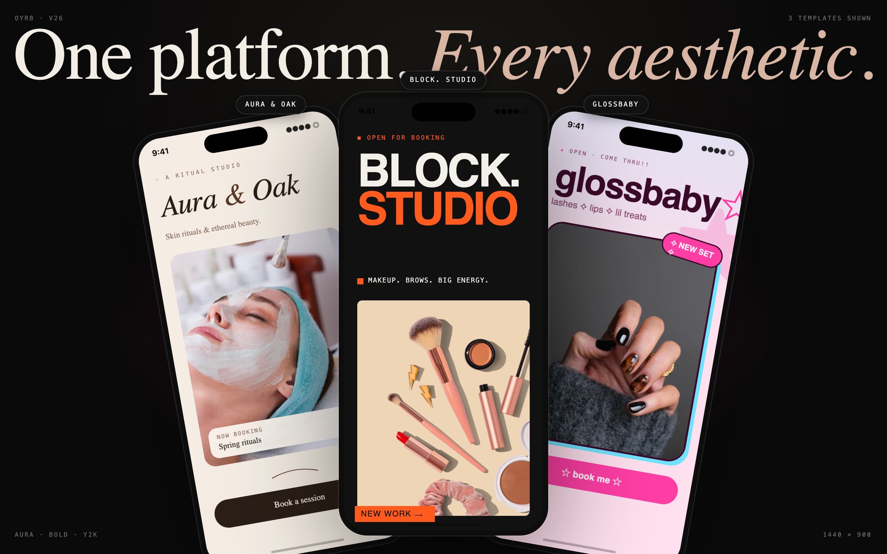 A site that actually looks like your brand.